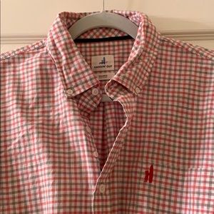 johnnie-O small check button down